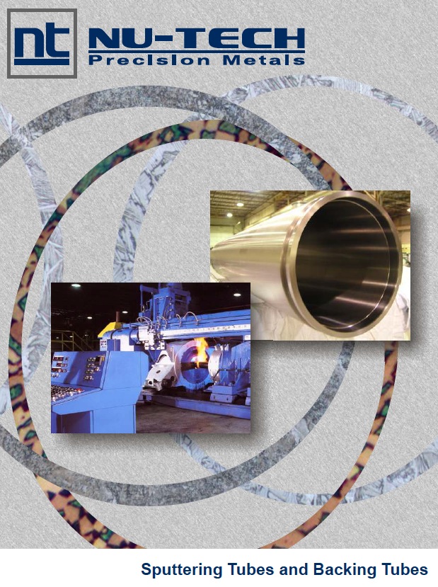 Sputtering Tubes and Backing Tubes Brochure